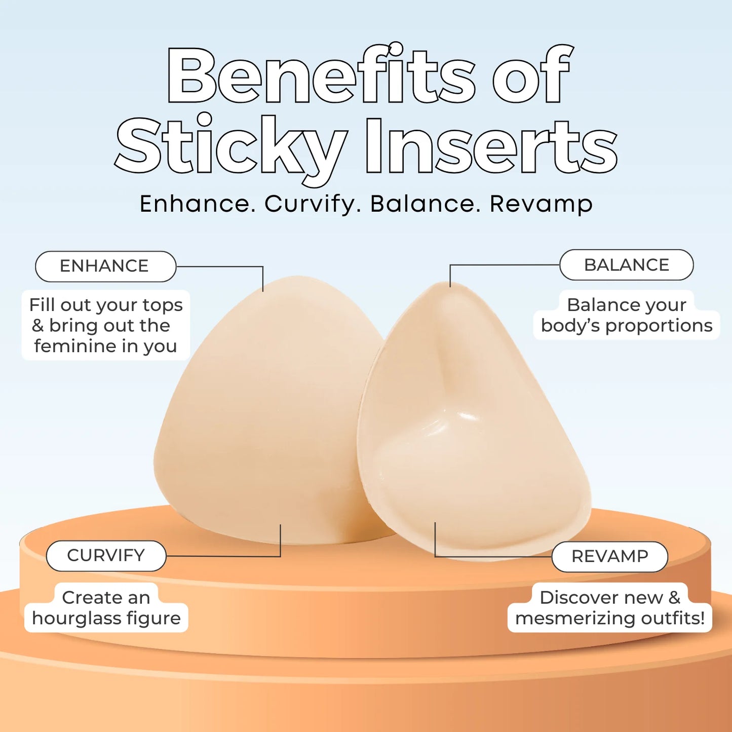 ULTRA LIFT STICKY BRA INSERTS
