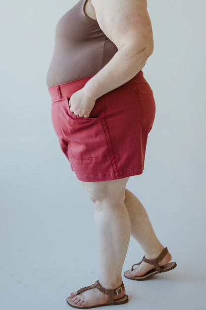 Tummy Control Stretch Twill Shorts(BUY 2 FREE SHIPPING)
