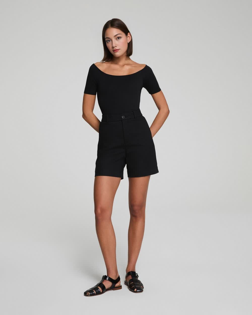 Tummy Control Super Smooth Stretch Twill Short (Buy 2 Free Shipping)