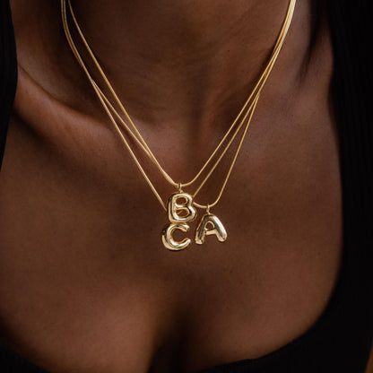 🔥Bubble Letter Necklace