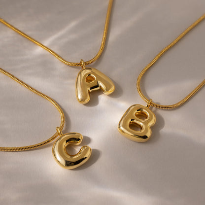 🔥Bubble Letter Necklace