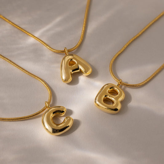 🔥Bubble Letter Necklace
