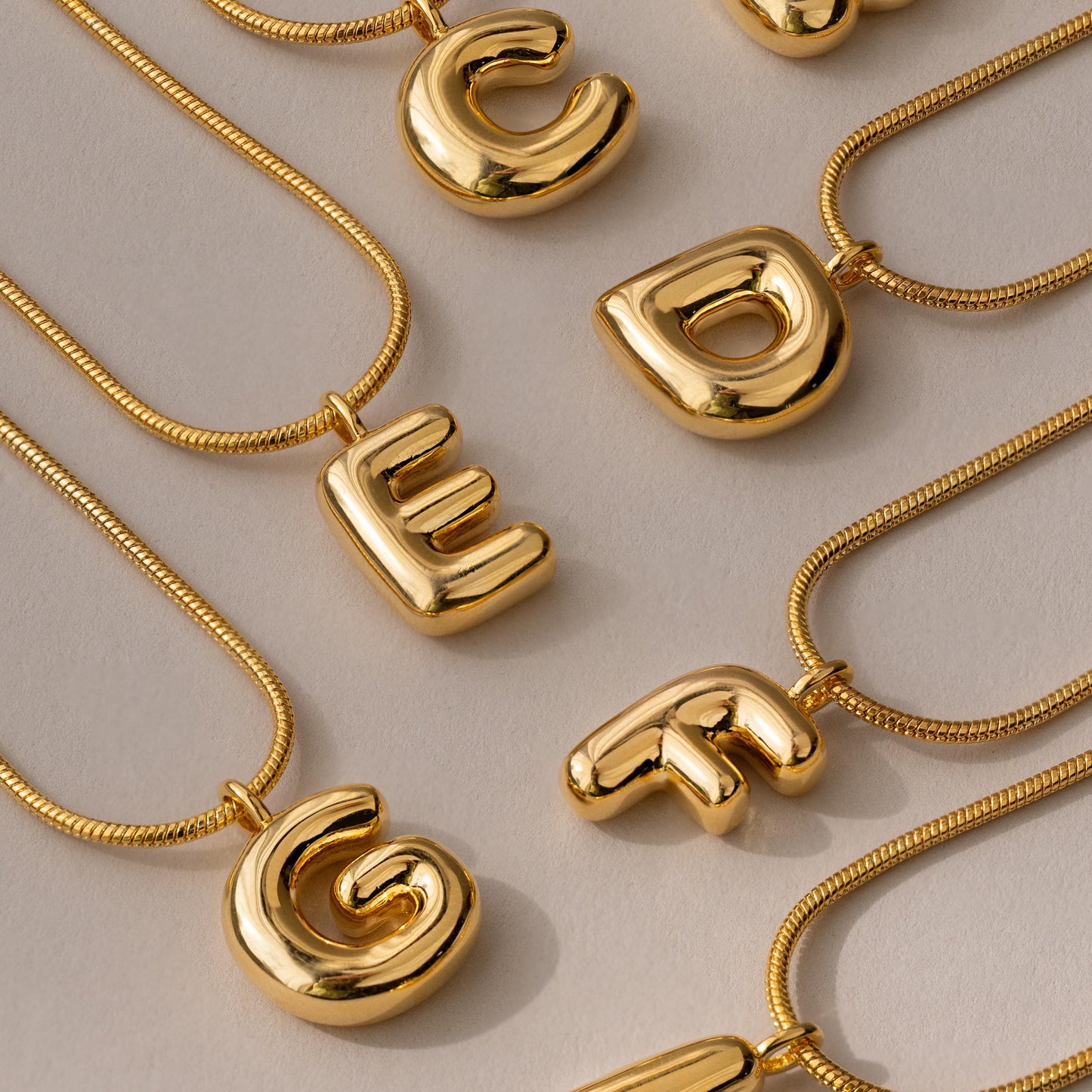 🔥Bubble Letter Necklace