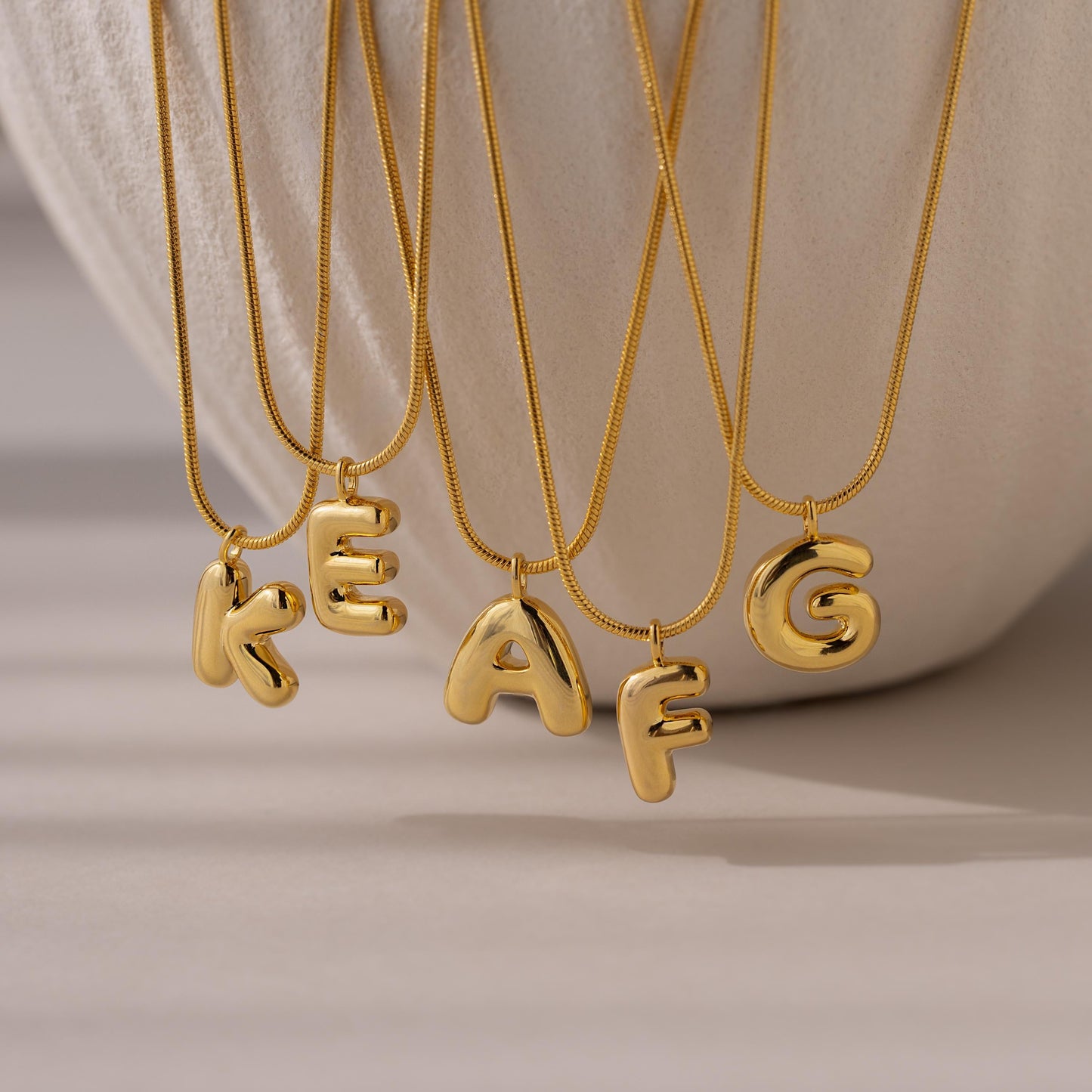 🔥Bubble Letter Necklace