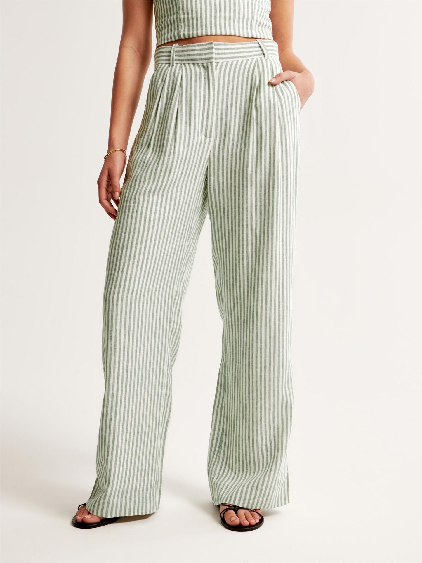 Tailored & lifted Linen-Blend Set(BUY 2 FREE SHIPPING)