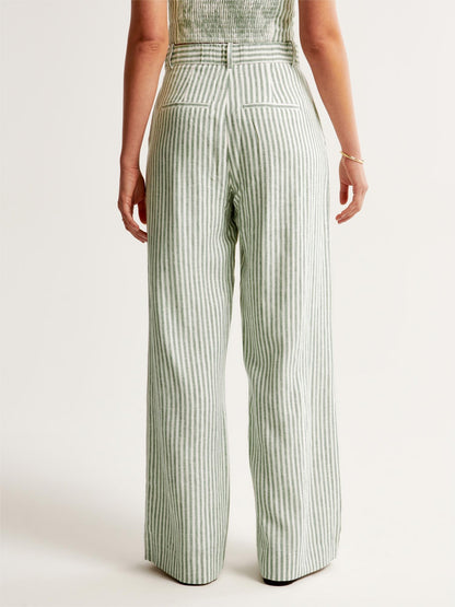 Tailored & lifted Linen-Blend Set(BUY 2 FREE SHIPPING)