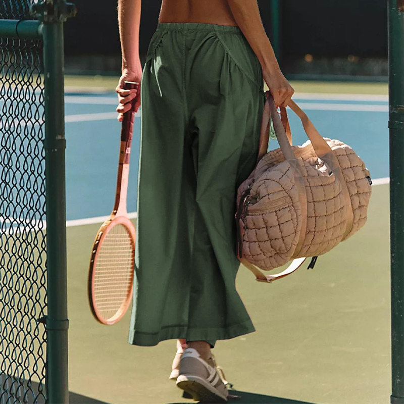 Casual Cropped Wide-Leg Beach Pants(Buy 2 Free Shipping)